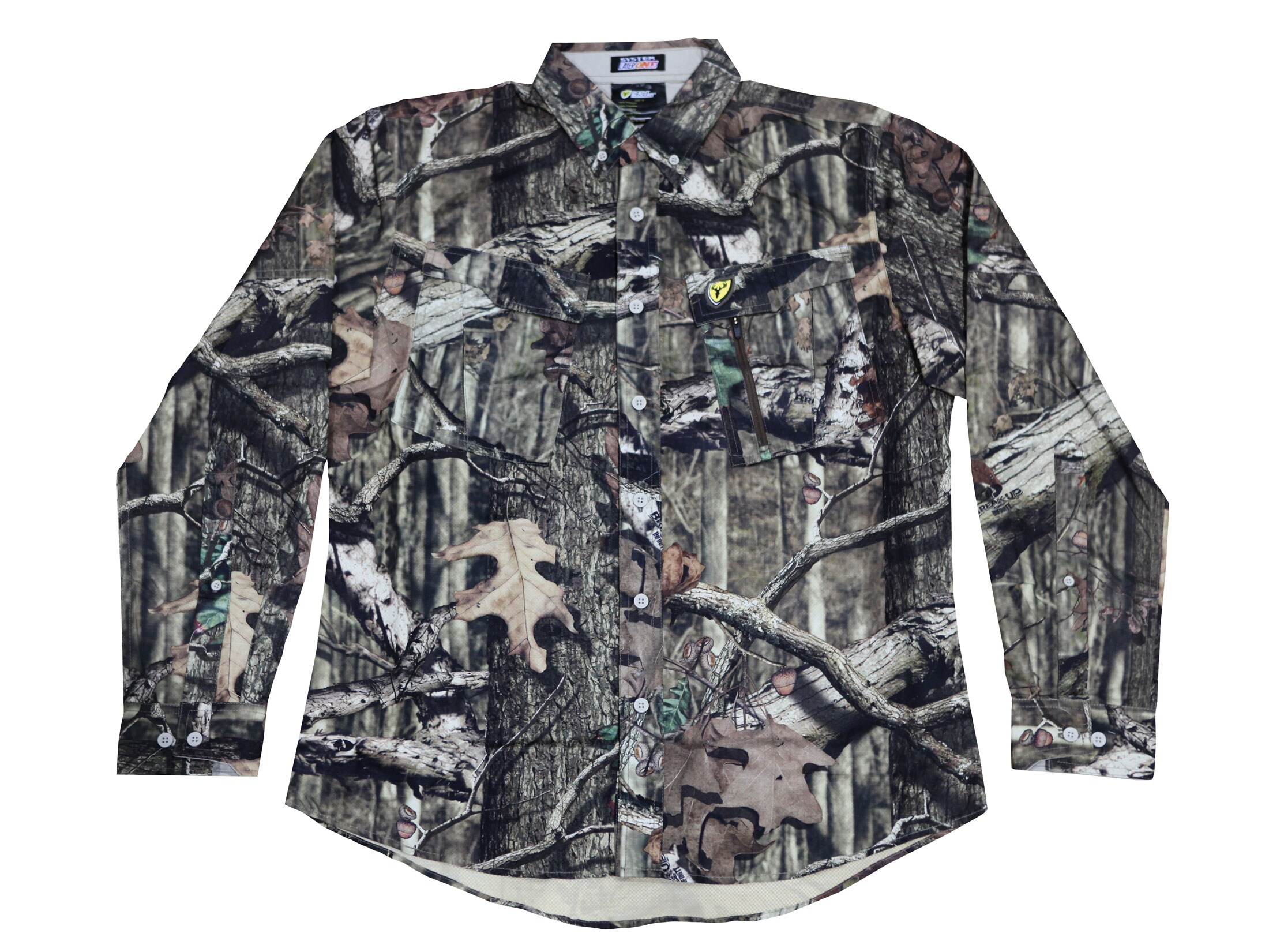 ScentBlocker Men's Recon Lite Shirt Long Sleeve Polyester Mossy Oak