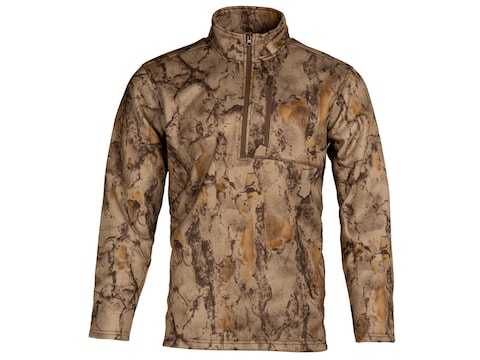 Natural Gear Men's Durofleece 1/4 Zip Pullover Polyester Natural Camo