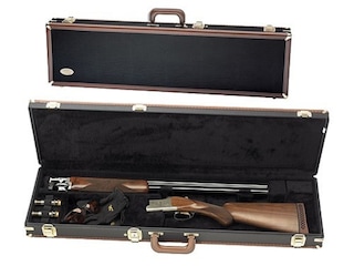 Birchwood Casey LeatherLock Takedown Shotgun Case Canvas Brown