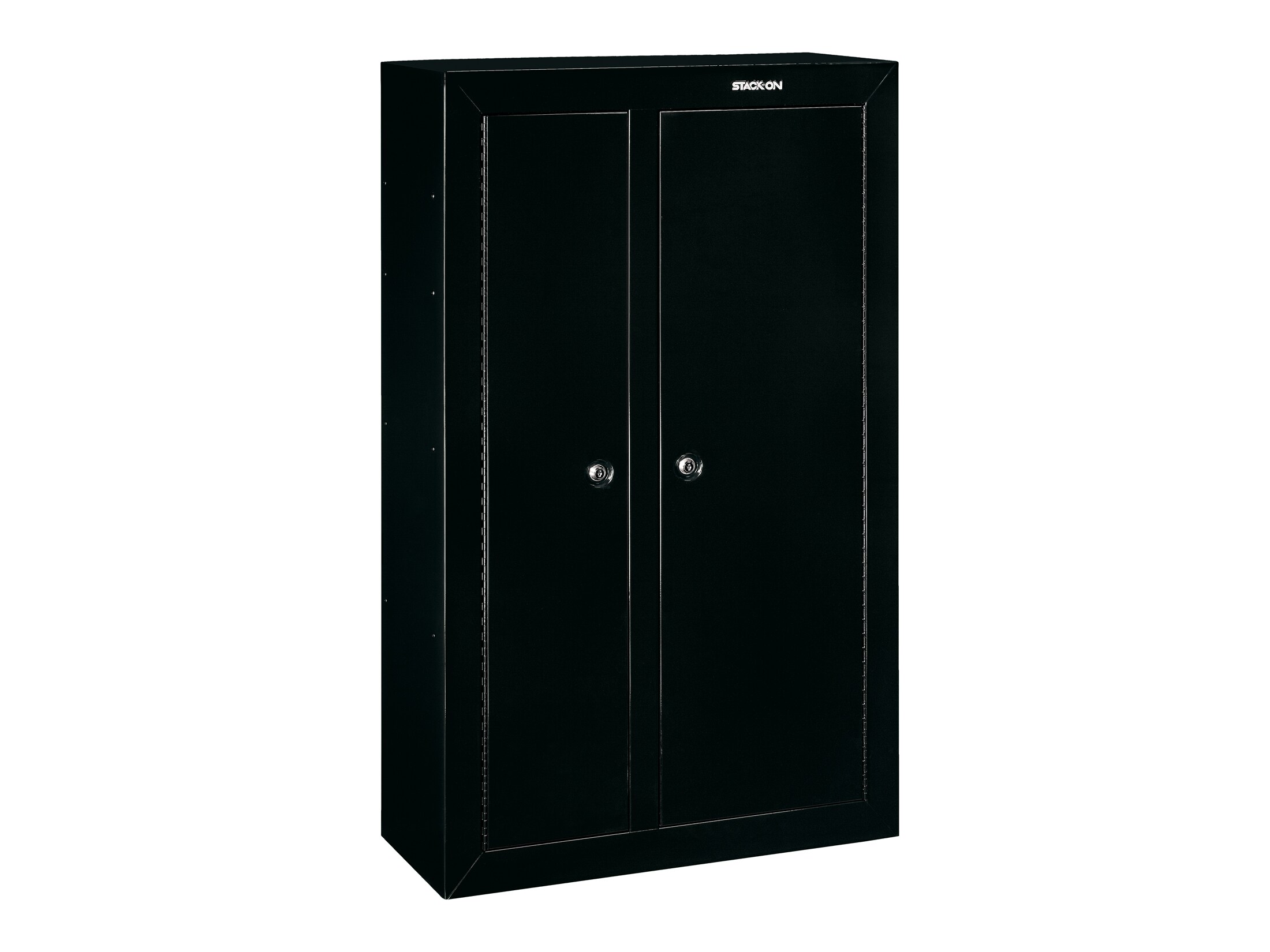 Stack On Double Door Steel Security 10 Gun Cabinet Black