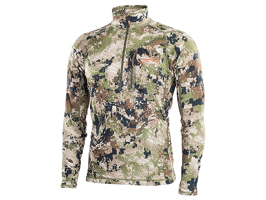 Sitka Gear Men's Core Heavyweight Zip Shirt Long Sleeve Polyester