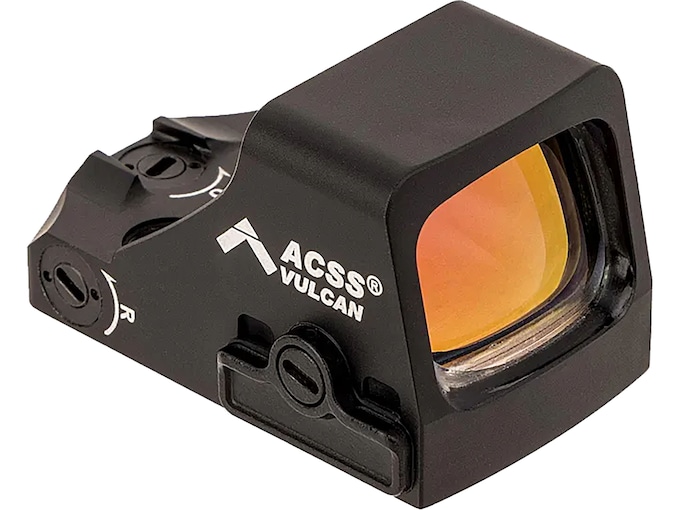 Holosun HE507K-X2 Reflex Red Dot Sight 1x Selectable Green ACSS VULCAN Reticle Battery Powered Matte Black