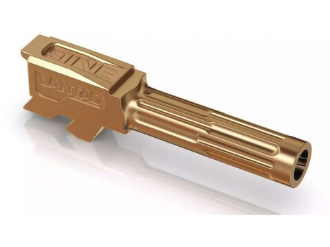 LANTAC Barrel Glock 43 Fluted 9mm Luger 1 in 10" Twist Stainless Steel