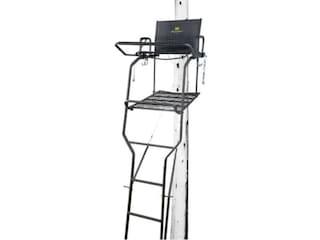 X Stand The Apollo 10 Single Ladder Treestand Steel Black
