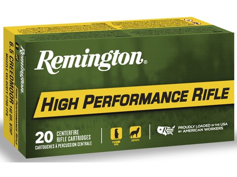 Remington Express Ammunition 6.5 Creedmoor 140 Grain Boat Tail Hollow Point Box of 20