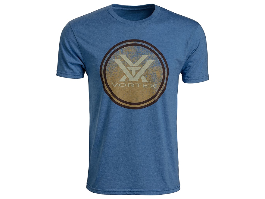 Vortex Optics Men's Faded Chest Logo Short Sleeve Shirt Charcoal