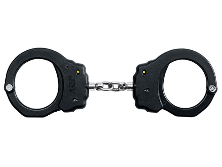 ASP Model 150 Chain Handcuffs 7075 T6 Aluminum Polymer Overmolded