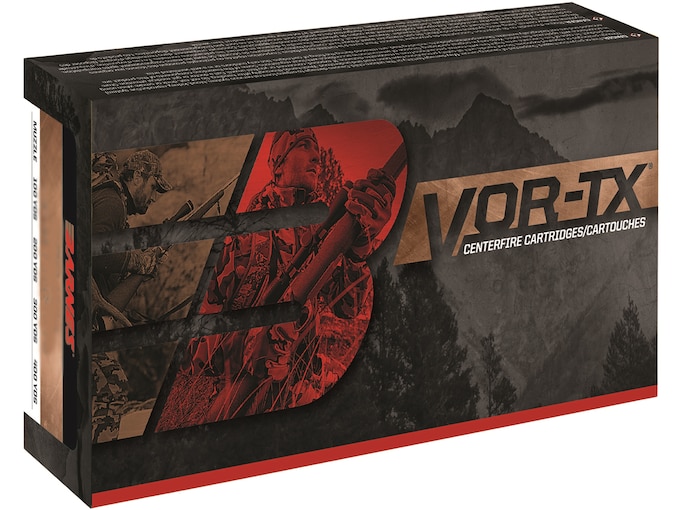 Barnes VOR-TX 5.56x45mm NATO Ammo 62 Grain Barnes Triple-Shock X Solid Hollow Point Lead Free Box of 20