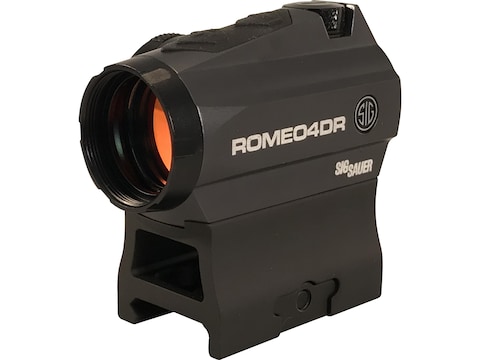 Sig Sauer ROMEO4DR Red Dot Sight 1x Ballistic Circle Dot Reticle High Hex Bolt Mount Gr...