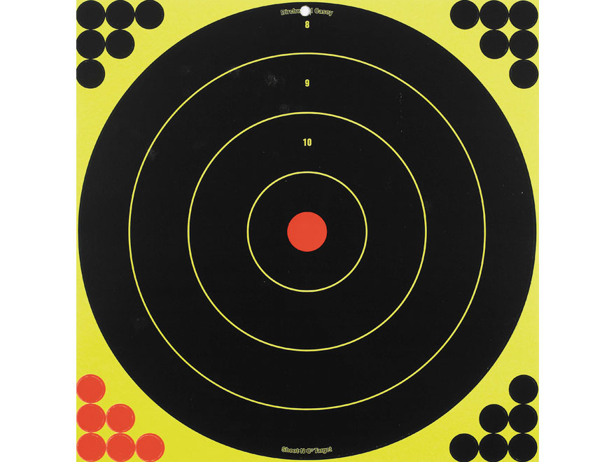 Birchwood Casey Shoot-N-C Targets 17.25 Bullseye Package of 5 200
