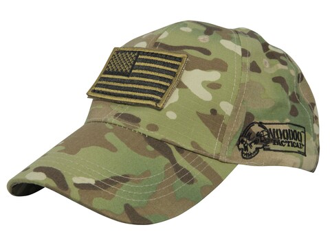 Voodoo Tactical Cap with Removable Flag Patch