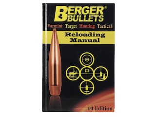 Berger 1st Edition Reloading Manual