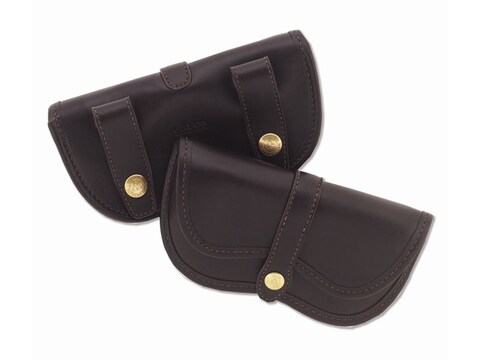 Galco Glasses Case Leather Dark Havana