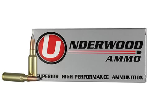 Underwood Ammunition 6.5 Grendel 105 Grain Lehigh Match Grade Solid Flash Tip Lead-Free...