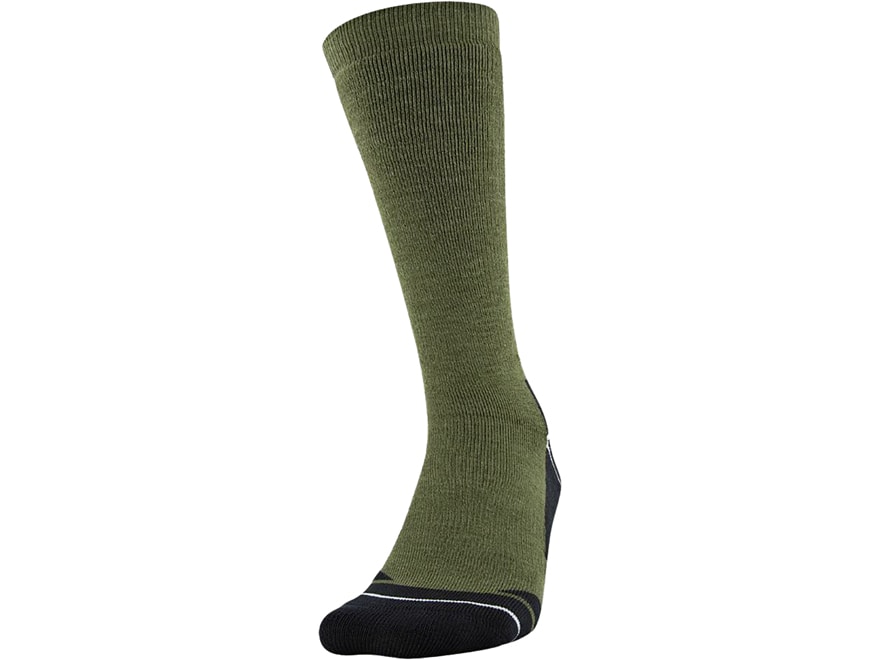 Under Armour Men's UA Hitch Rugged Crew Socks Synthetic Blend Marine