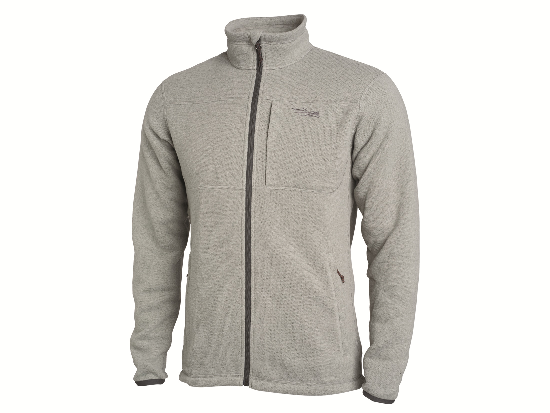 Sitka Gear Men's Fortitude Full Zip Sweater Polartec Polyester Granite