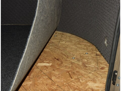 Banks Outdoors Stump Box Blind Floor Mat Rubber Gray