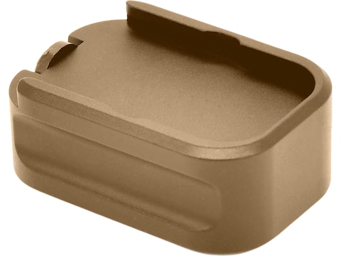 Warne Extended Magazine Base Pad Glock 17, 22 9mm, 40 S&W +0 Aluminum
