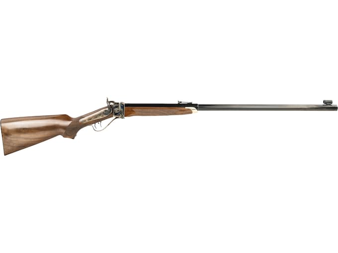 Pedersoli 1877 Sharps Long Range Single Shot Rifle 45-70 Government 30" Black Barrel Black Frame Walnut Field Stock