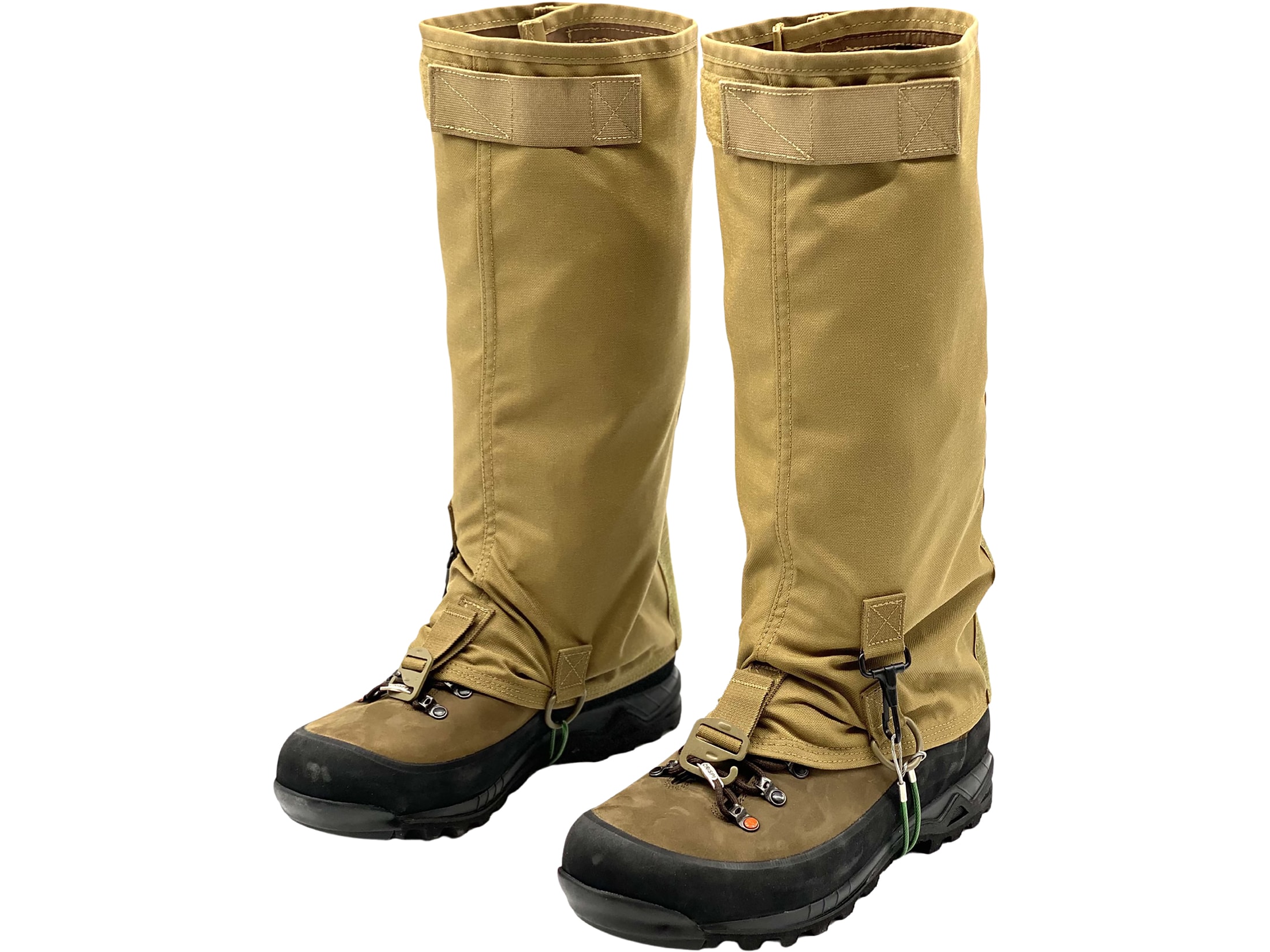 T&K Hunting Gear Cordura Leg Gaiters M/L Mid Calf Ranger Green