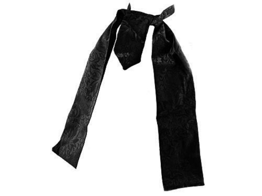 WahMaker Puff Tie Silk Black