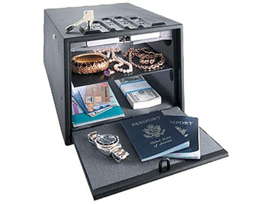 GunVault Standard MultiVault Personal Safe Electronic Lock Black