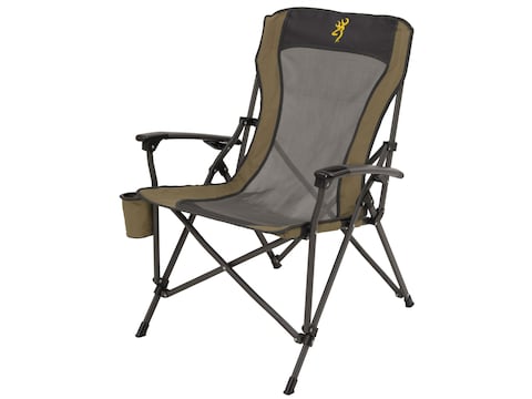 Browning Fireside Folding Camp Chair Steel Tan