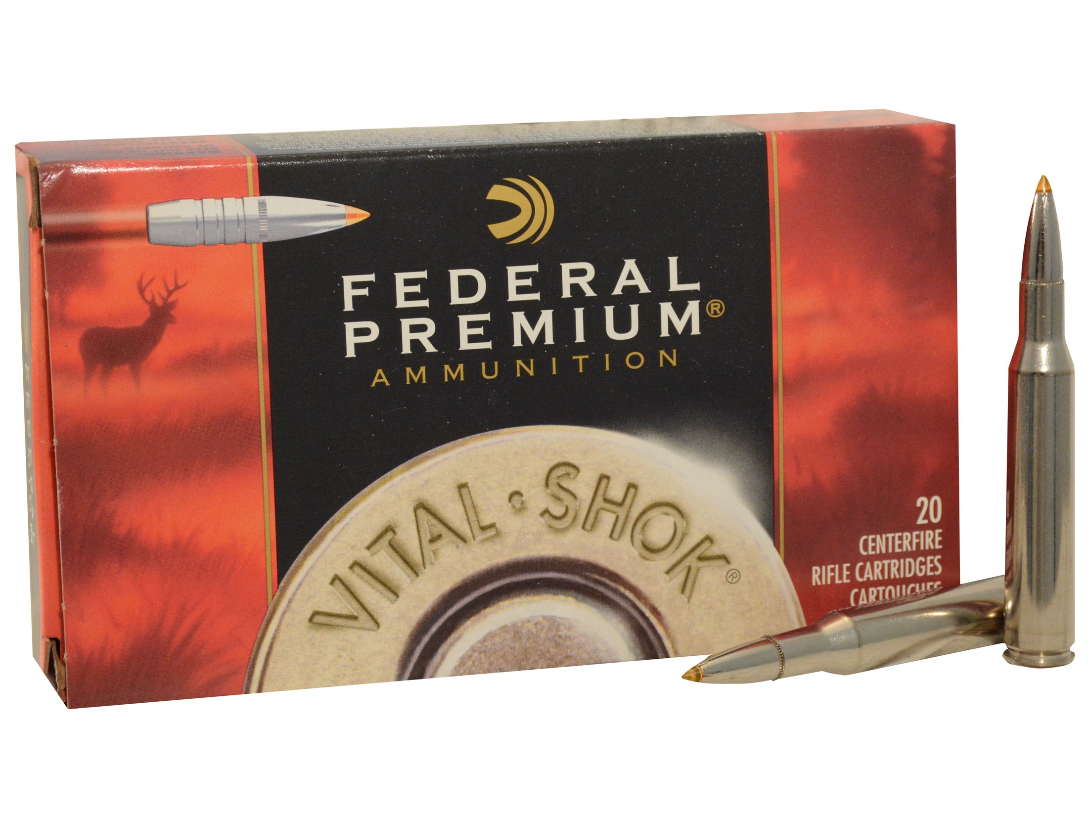 Federal Premium Ammo 270 Winchester 140 Grain Trophy Bonded Tip Box of.