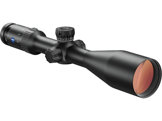 Zeiss Conquest V4 Ballistic Stop Rifle Scope 3-12x 56mm Plex #60 Reticle Matte Black - Open Box