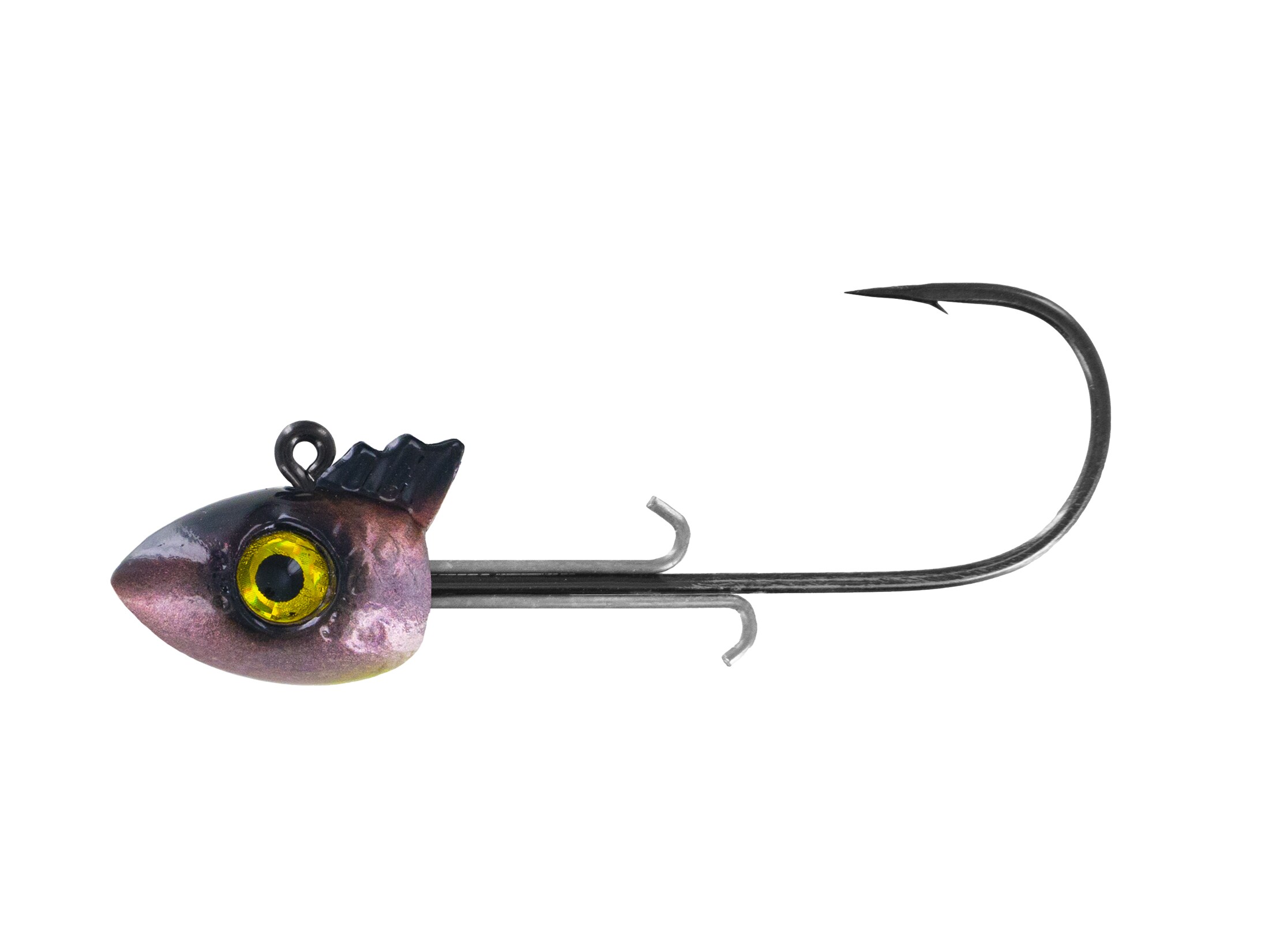 Big Bite Baits TRUX Swimmer Head 3/16oz Swimbait Jighead Magic Purple