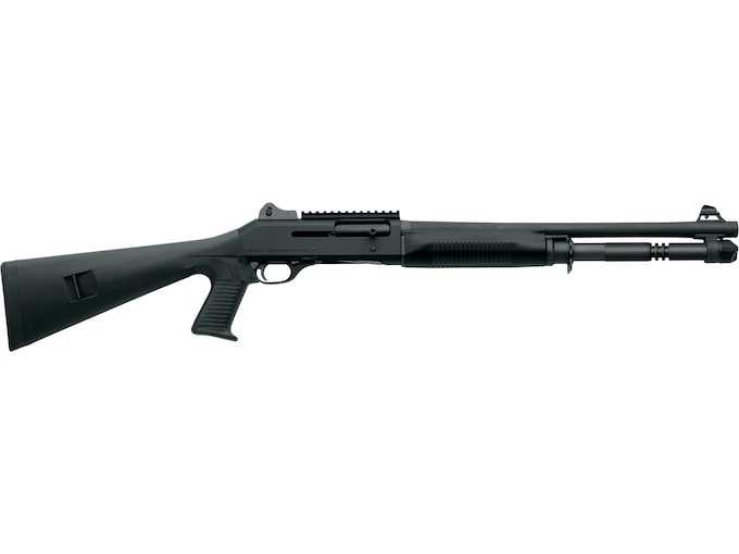 Benelli M4 Tactical Semi Automatic 12 Gauge Shotgun 18.5" Phosphate Barrel Black Pistol Grip