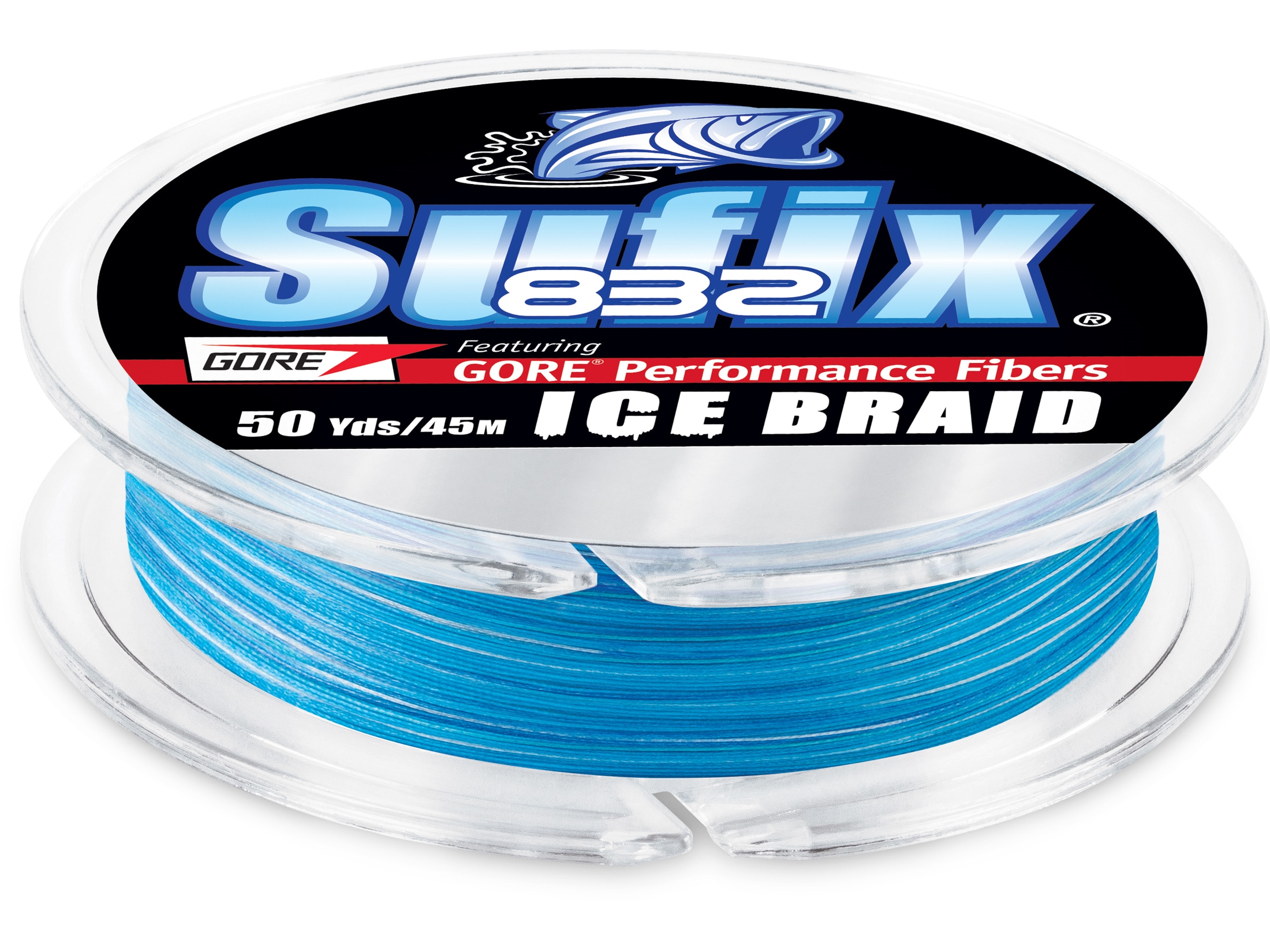 Sufix 832 Ice Braided Fishing Line 10lb 50yd Neon Lime