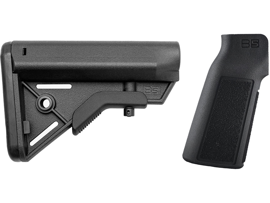 B5 Systems Bravo Collapsible AR-15 Stock with Type 22 Grip