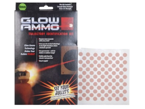 Glow Ammo Trajectory Identification Kit 9mm, 38 Caliber, 380 Caliber (330 Diameter) 1 g...