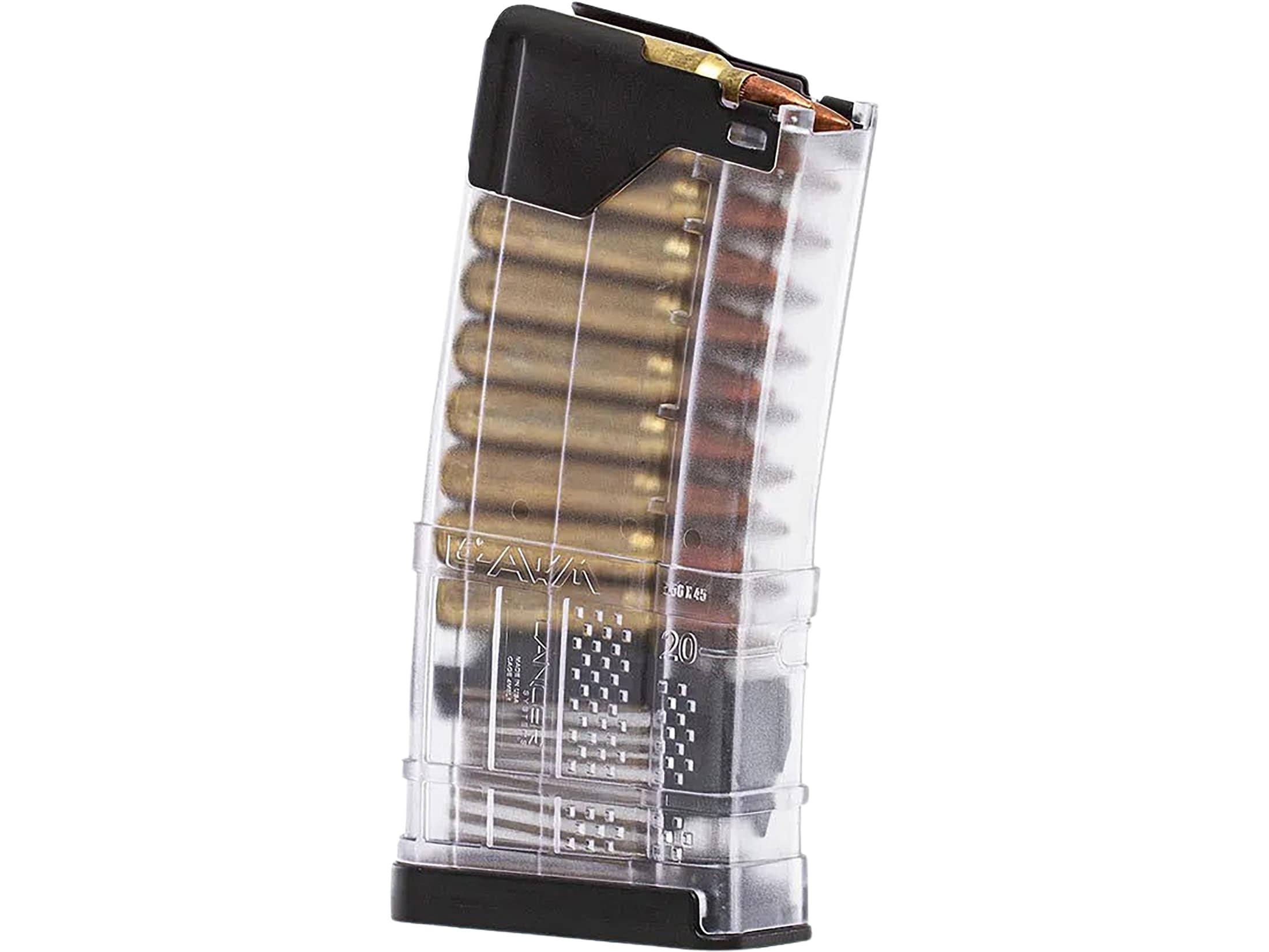 Lancer Systems L5 AWM Gen 2 Mag AR-15 5.56x45mm 20-Round Translucent