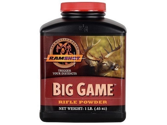 Ramshot Big Game Smokeless Gun Powder 1 lb