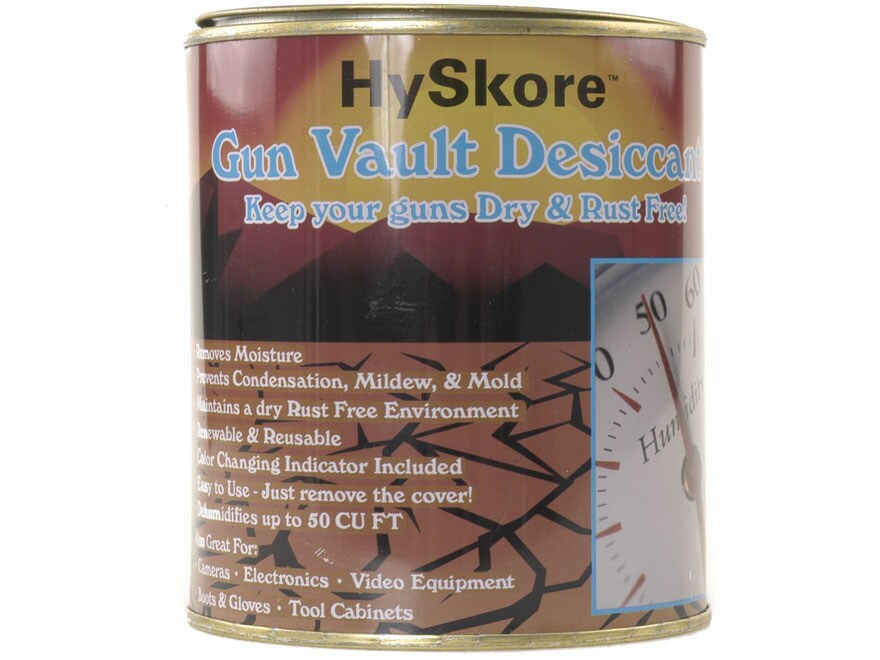 Hyskore Gun Vault Silica Gel Desiccant Dehumidifier 1 Liter Can