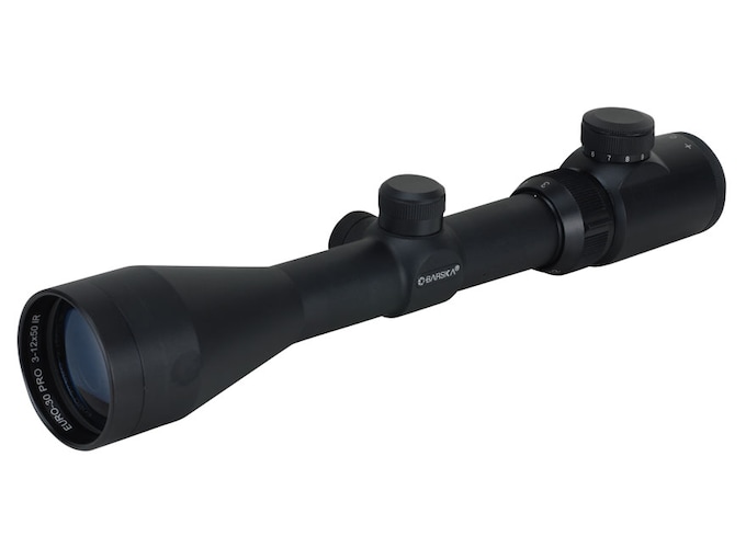 Barska Euro-30 Pro Rifle Scope 3-12x 50mm 4A Dot Reticle Matte
