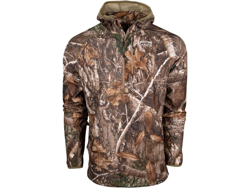 King's Camo Men's XKG Covert Hoodie Polyester Mountain Shadow Large