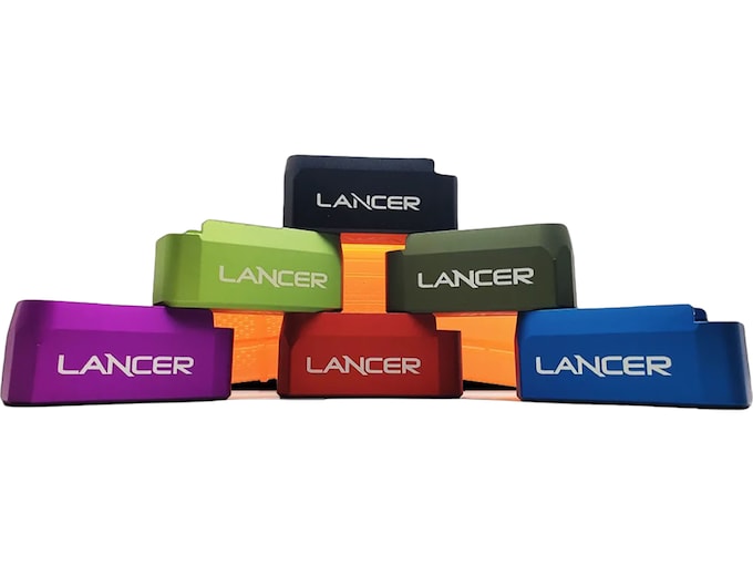 Lancer Systems L5 AWM Advanced Warfighter AR-15 Magazine +6 Extended Basepad Black