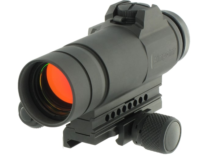 Aimpoint CompM4S Official US Army Red Dot Sight 30mm Tube 1x 2 MOA Dot with Picatinny Mount Matte Black