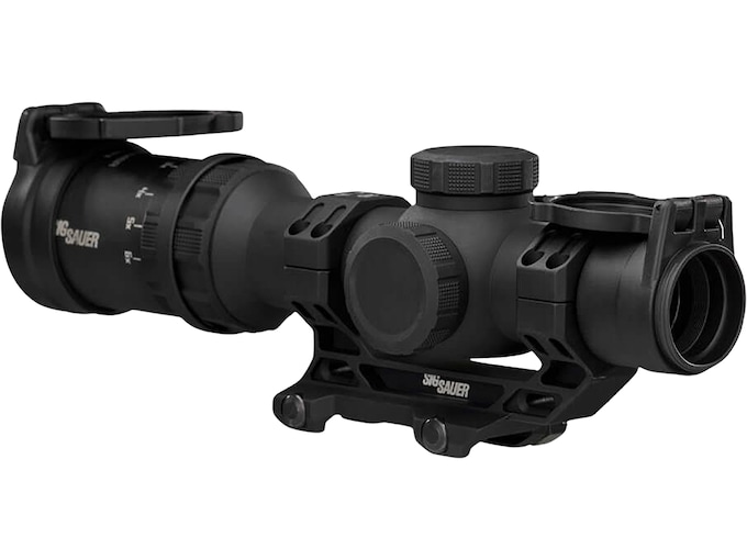 Sig Sauer Tango-MSR Compact Rifle Scope 30mm Tube 1-6x 24mm Illuminated BDC-6 Reticle Matte Black