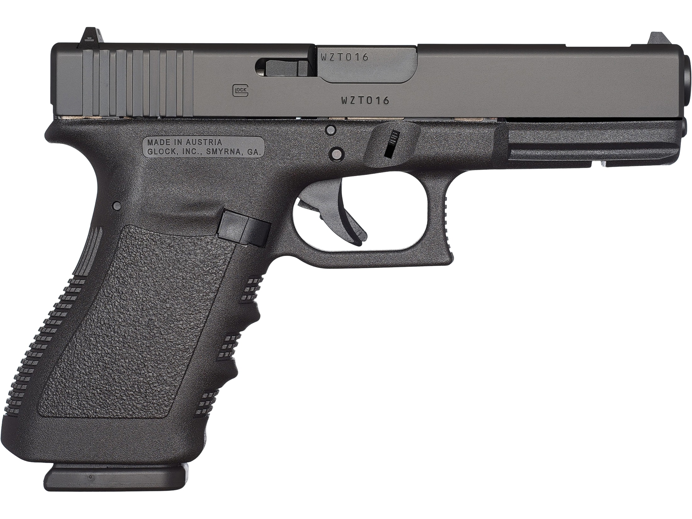 Glock 20C 10mm Auto Pistol 4.6 Barrel 15+1 Round Black