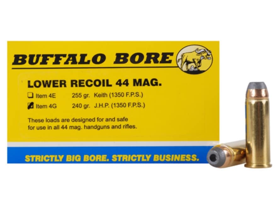 Buffalo Bore Low Recoil ammunition is loaded with the highest quality compo...