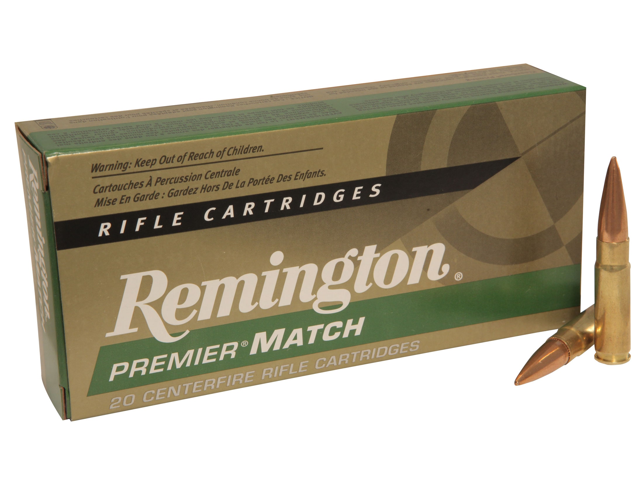 Remington Premier Match Ammo 300 AAC Blackout 125 Grain Open Tip Match.