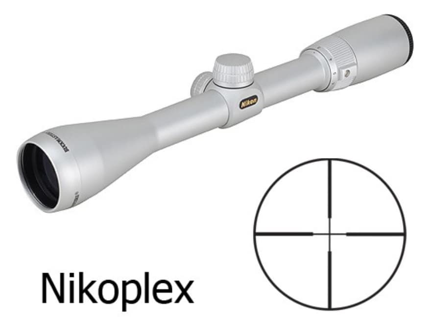 Nikon Buckmasters Rifle Scope 3-9x 40mm Nikoplex Reticle Silver