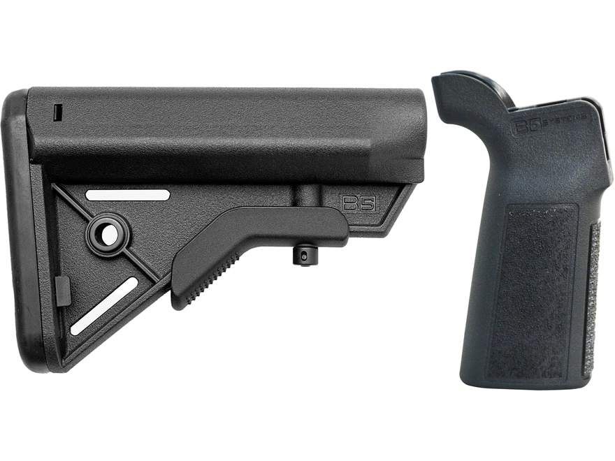 B5 Systems Bravo Collapsible AR-15 Stock with Type 23 Grip