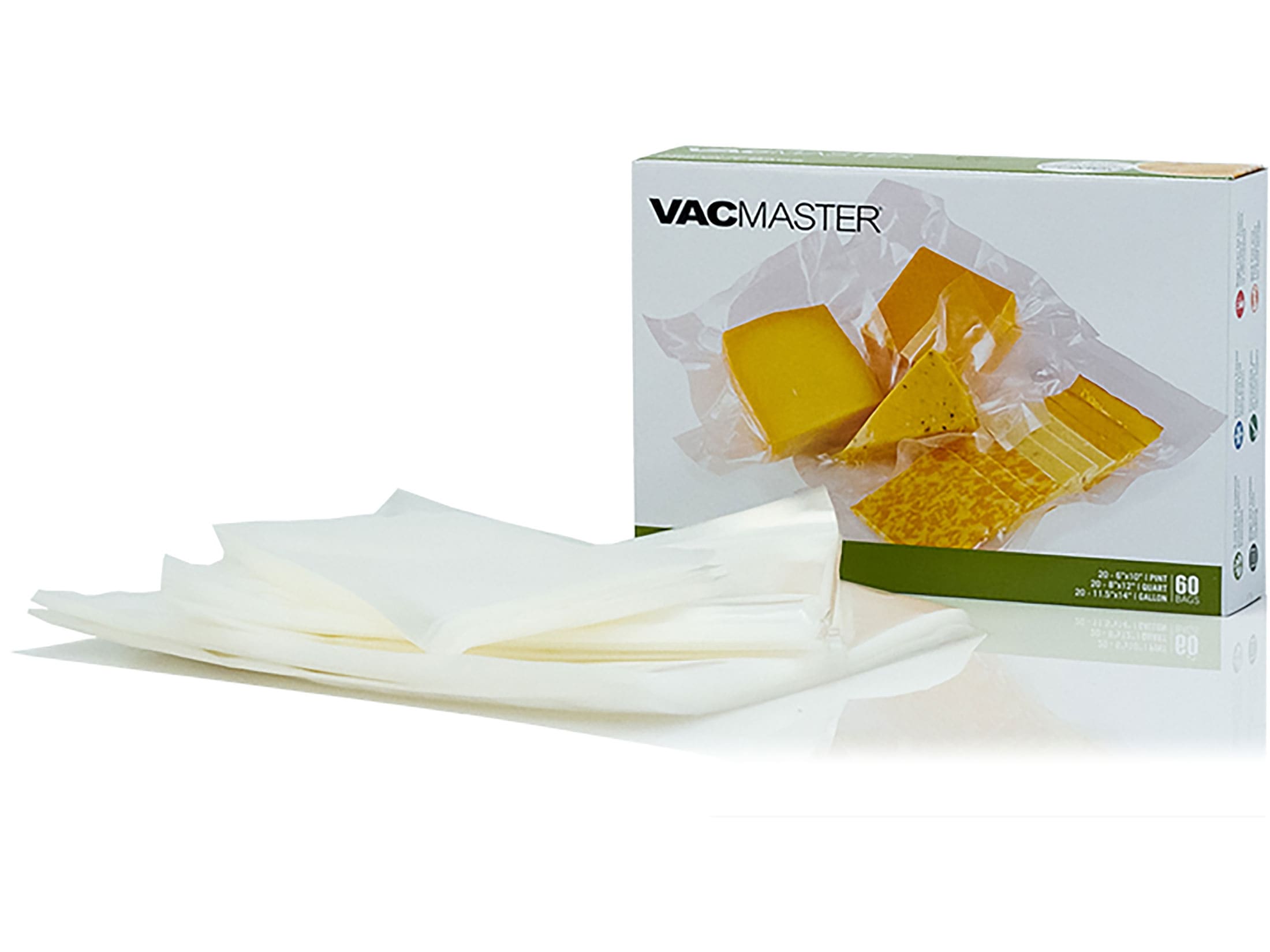 VacMaster Vacuum Sealer Bag Combo 60PK