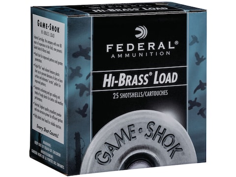 Federal Game-Shok Hi-Brass Ammunition 16 Gauge 2-3/4" 1-1/8 oz