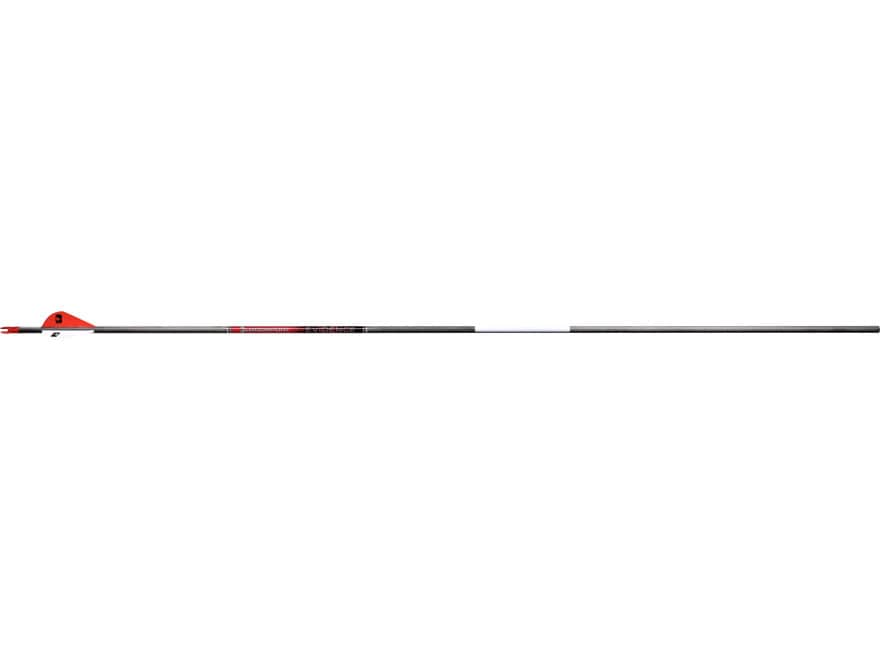 Bloodsport Evidence Micro-Diameter 350 Carbon Arrow 2 Vanes Black 6PK